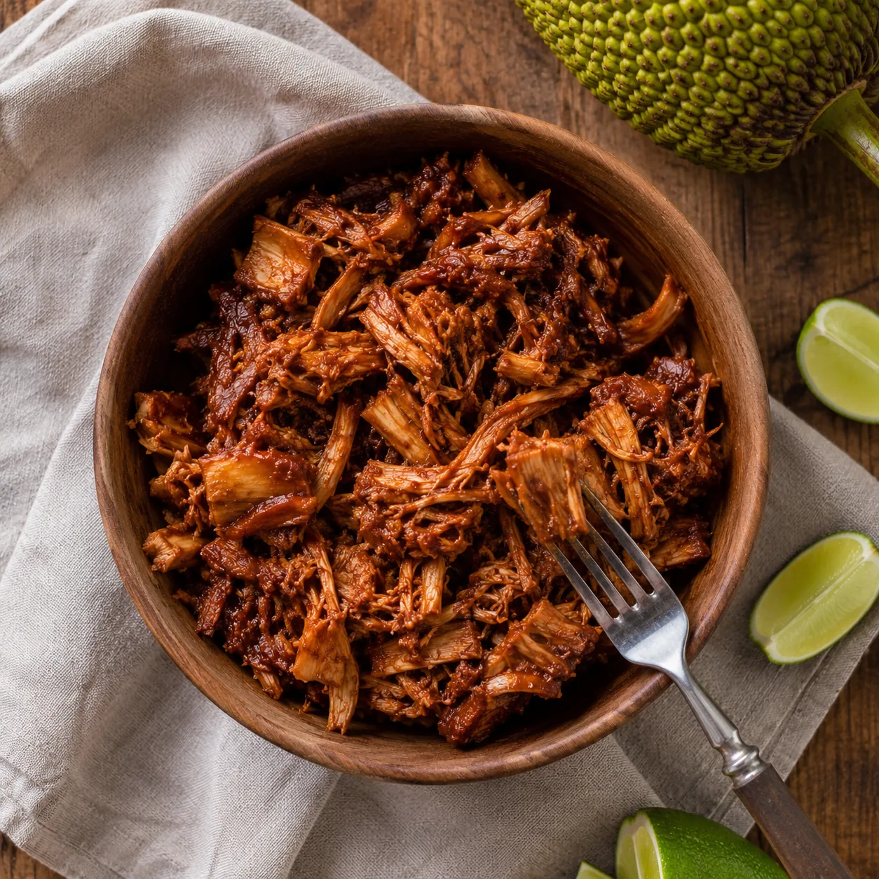 Jackfruit – så lagar du veganskt pulled ”pork” av frukten