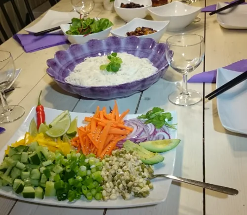 Vietnamesisk nudelsallad